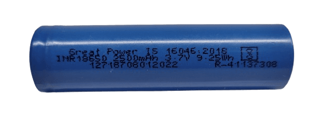 Great Power 18650 2500mAh
